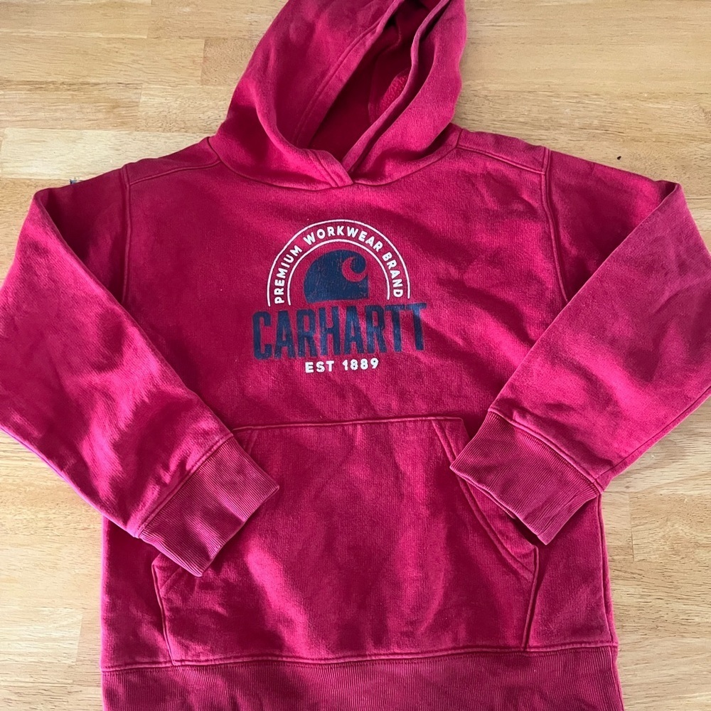 Carhartt Kids Red Hoodie